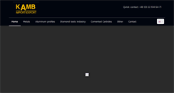 Desktop Screenshot of kamb.com.pl